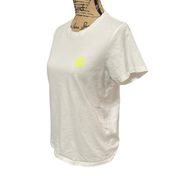 G/Fore Golfers Wanted T-Shirt Top Size Medium White Cotton Tee Women's Golf - Picture 6 of 7